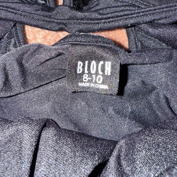 Bloch Elegant Black Velvet Leotard - Picture 2 of 3